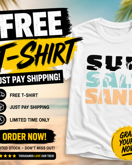 Sun Salt Sand T-Shirt (FREE)